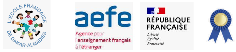 L’École française de Dakar-Almadies, AEFE, République française — partenaires officiels